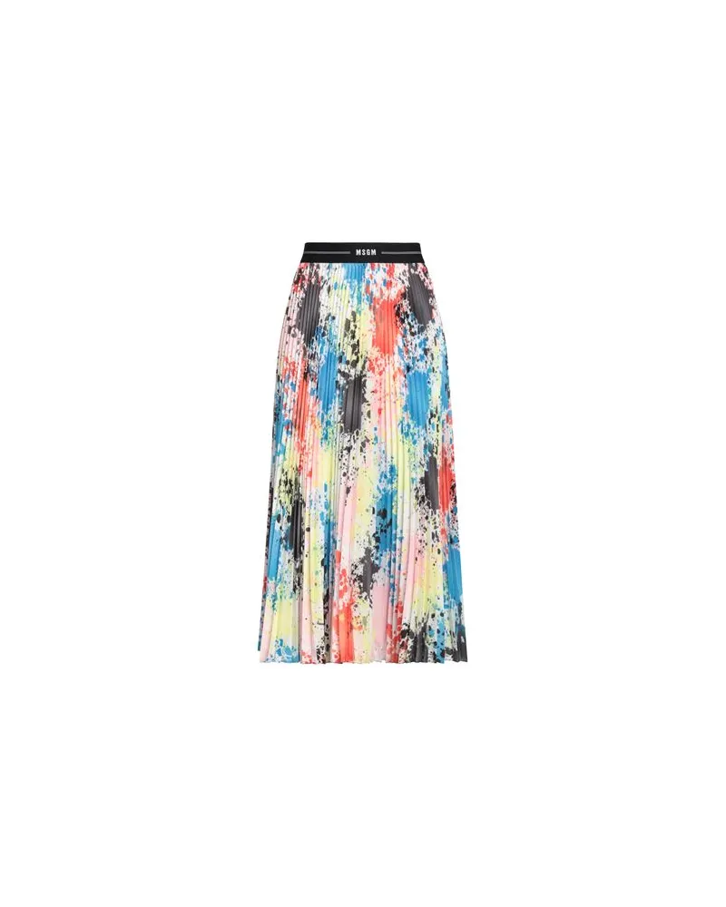 MSGM HOSEN & RÖCKE - Midi-Röckeauf YOOX.COM Gelb