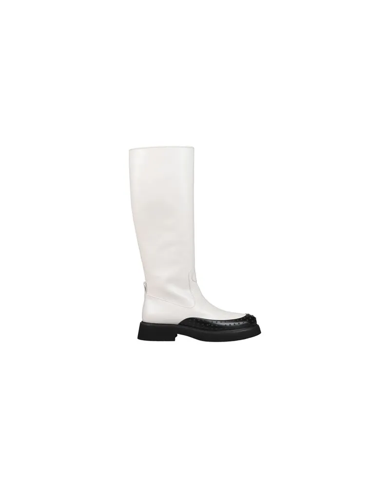 TOD'S SCHUHE - Stiefelauf YOOX.COM Weiß