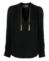 Elisabetta Franchi Sweatshirt Schwarz