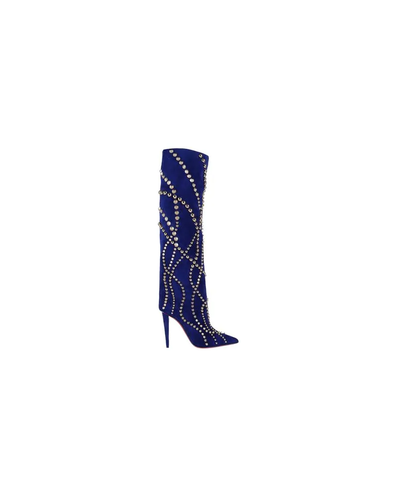 Christian Louboutin SCHUHE - Stiefelauf YOOX.COM Königsblau