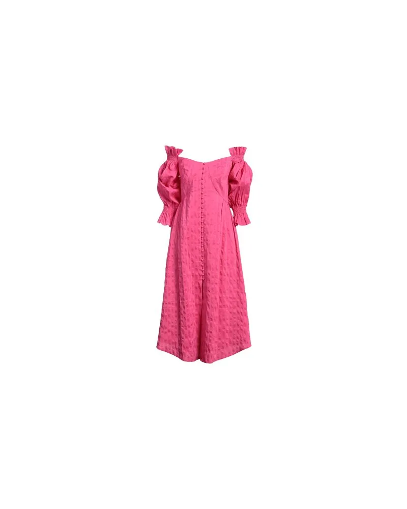 Cult Gaia KLEIDER - Midi-Kleiderauf YOOX.COM Fuchsia