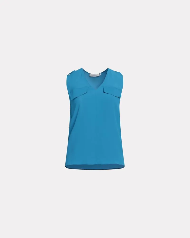 Simona Corsellini TOPS - Topsauf YOOX.COM Blau