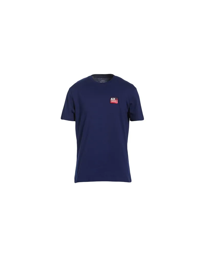 Armani Exchange TOPS - T-shirtsauf YOOX.COM Blau