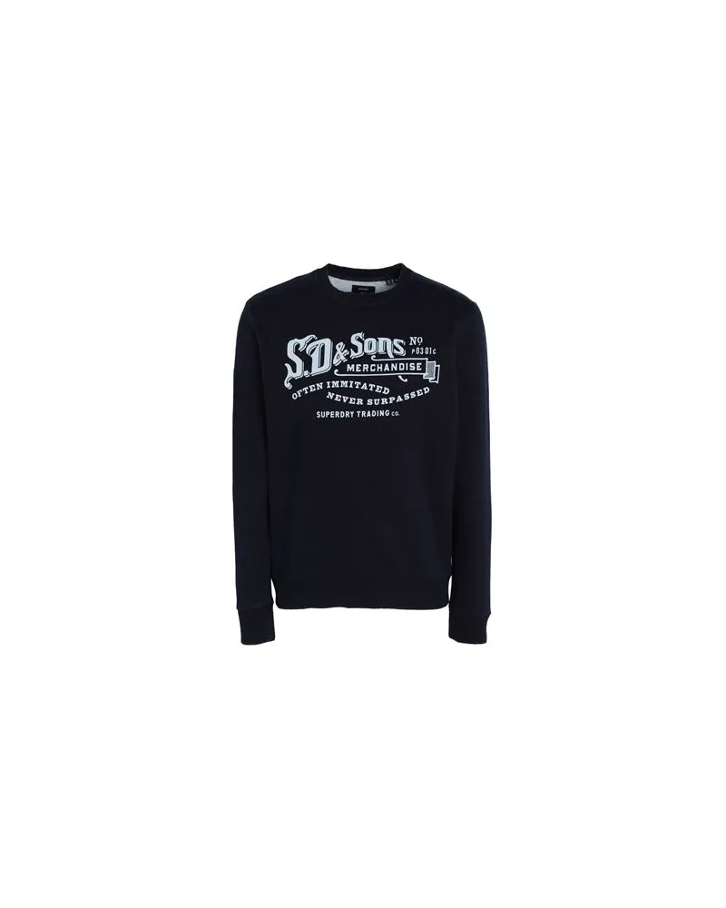 Superdry. TOPS - Sweatshirtsauf YOOX.COM Nachtblau