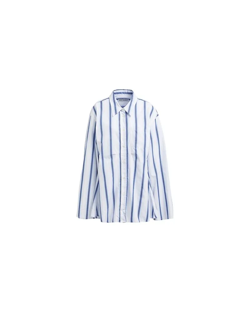 Our Legacy TOPS - Hemdenauf YOOX.COM Blau