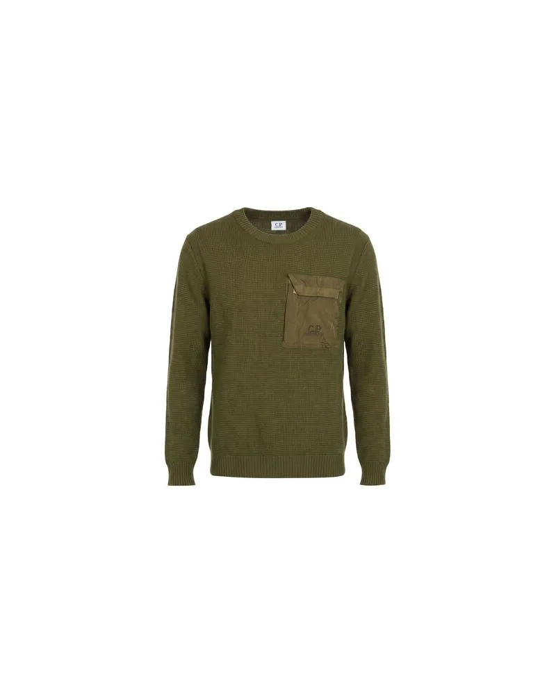 C.P. Company STRICKWAREN - Pulloverauf YOOX.COM Militärgrün