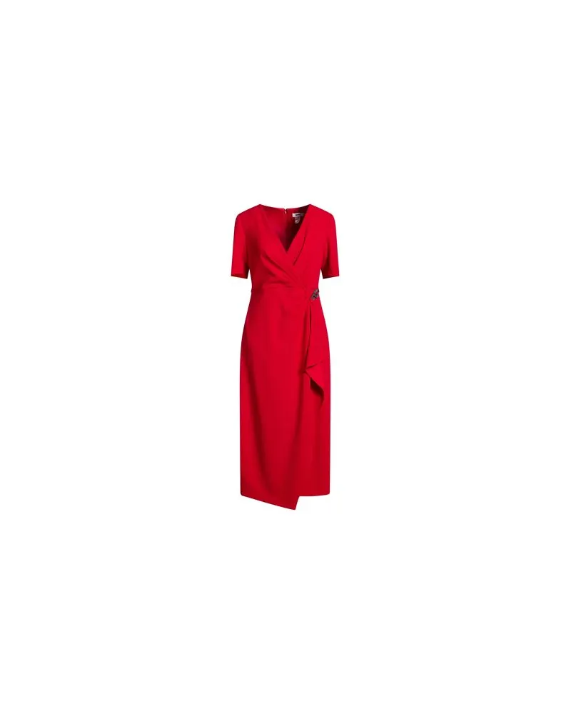 DKNY KLEIDER - Midi-Kleiderauf YOOX.COM Rot