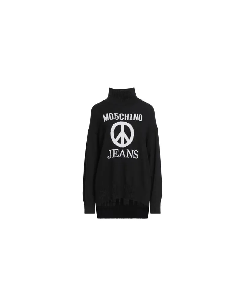 Moschino STRICKWAREN - Rollkragenpulloverauf YOOX.COM Schwarz