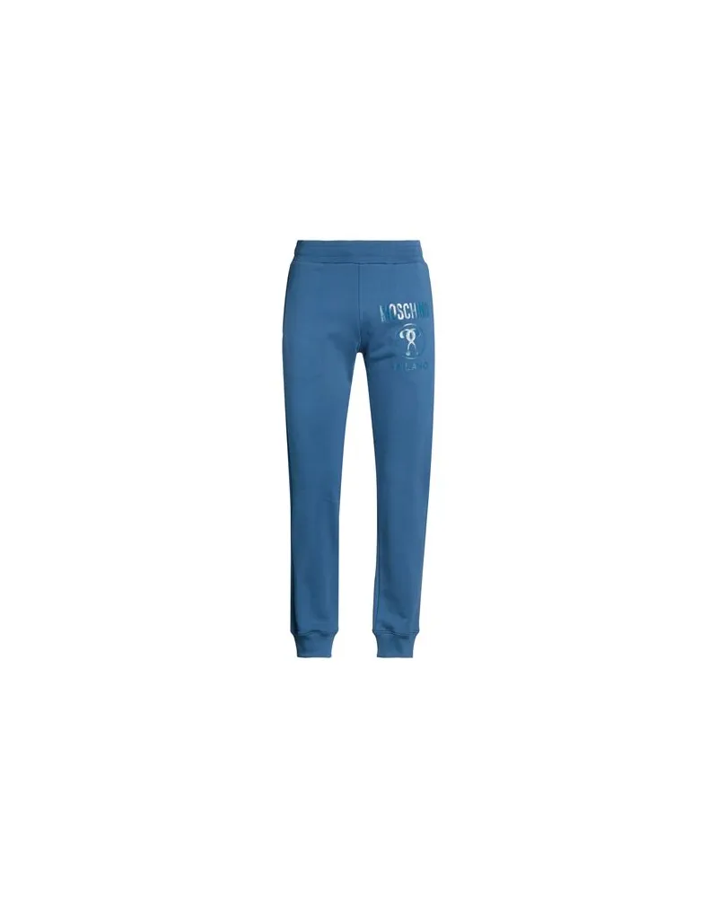 Moschino HOSEN & RÖCKE - Hosenauf YOOX.COM Taubenblau