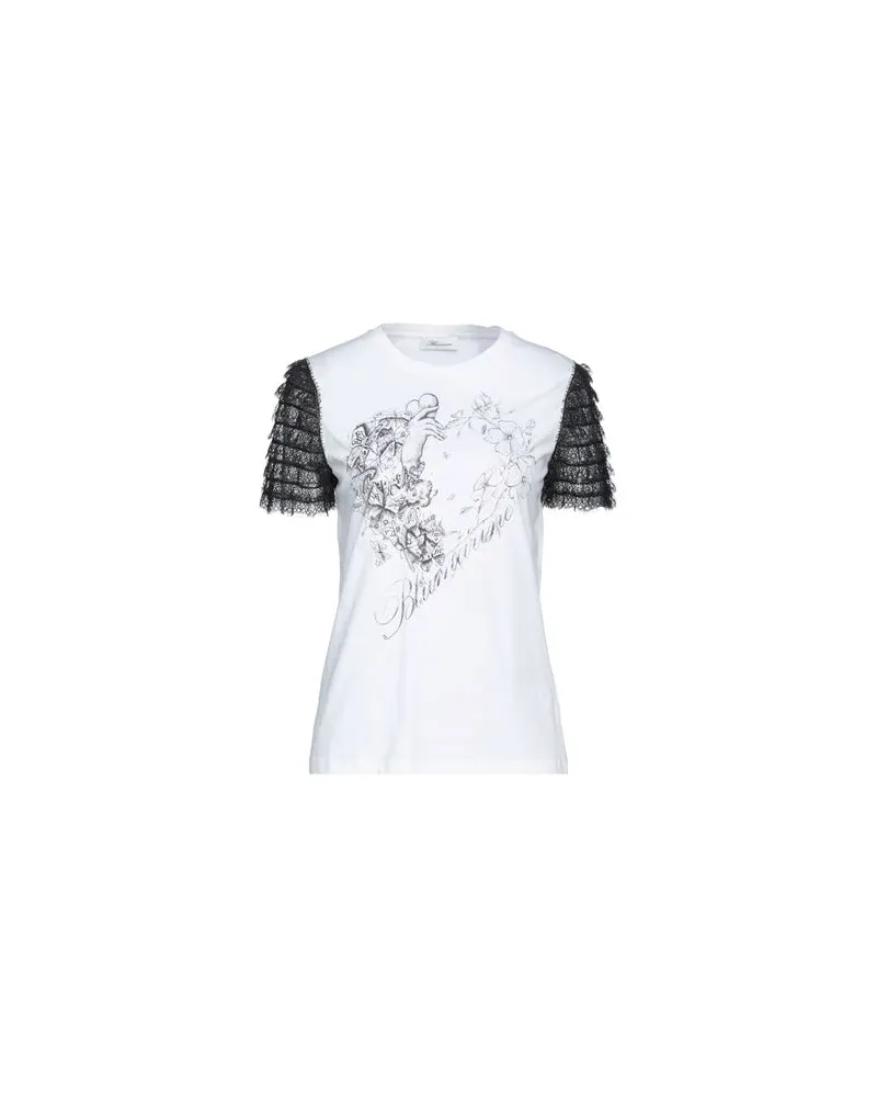 Blumarine TOPS - T-shirtsauf YOOX.COM Weiß
