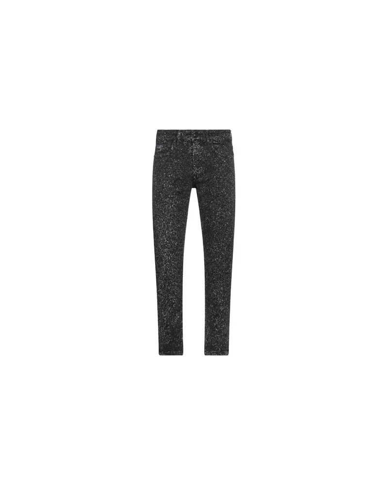 Versace Jeans HOSEN & RÖCKE - Jeanshosenauf YOOX.COM Schwarz