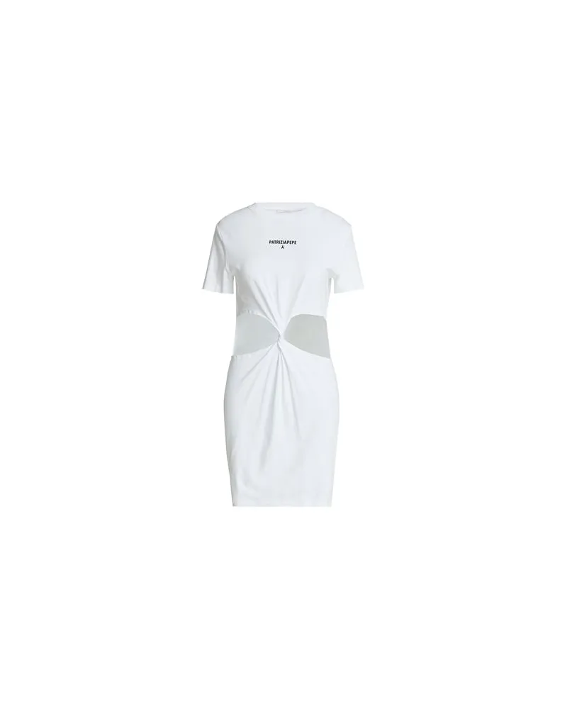 Patrizia Pepe KLEIDER - Mini-Kleiderauf YOOX.COM Weiß