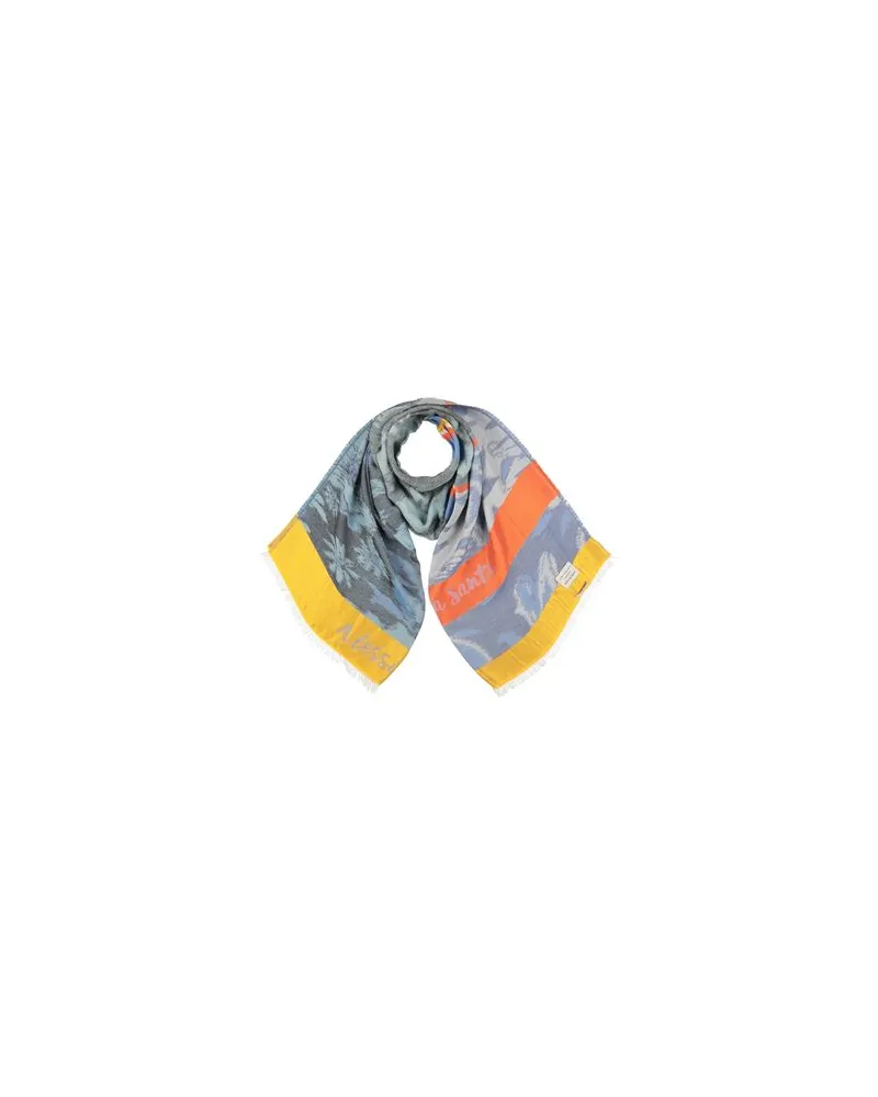 Alessia Santi ACCESSOIRES - Schalsauf YOOX.COM Azurblau