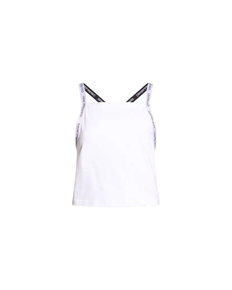 Calvin Klein TOPS - Tank Topsauf YOOX.COM Weiß