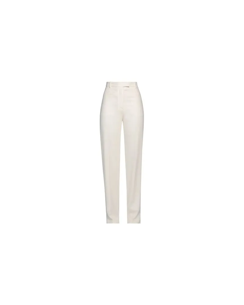 MVP Wardrobe HOSEN & RÖCKE - Hosenauf YOOX.COM Cremeweiß