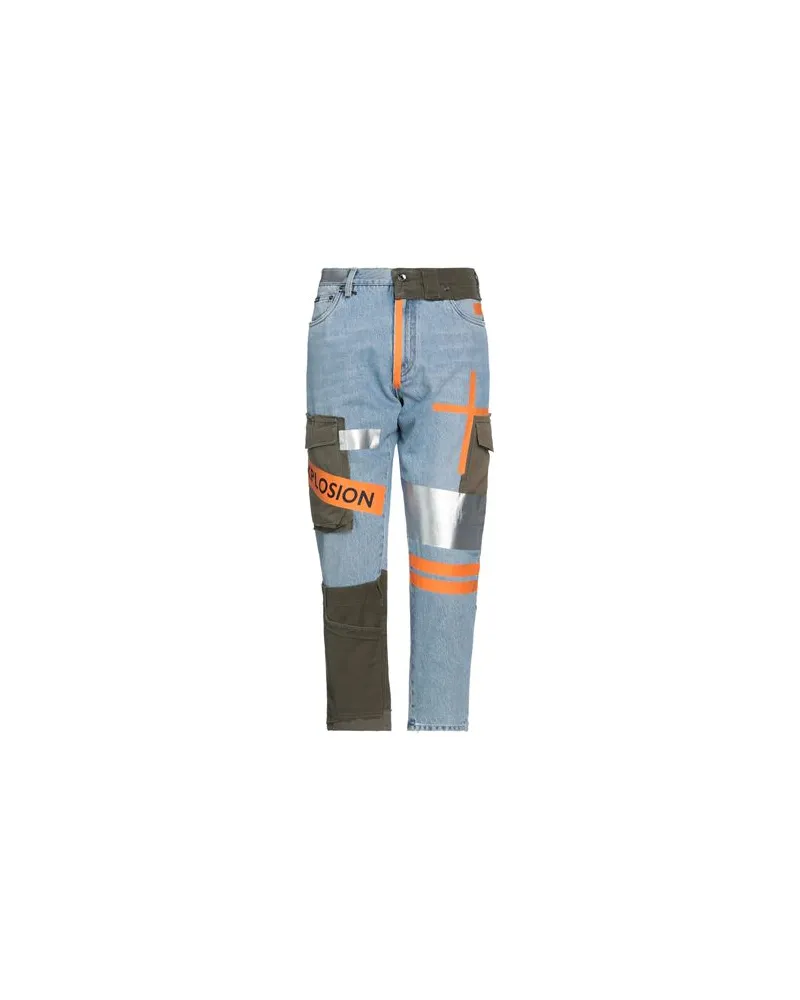 Dolce & Gabbana HOSEN & RÖCKE - Jeanshosenauf YOOX.COM Blau