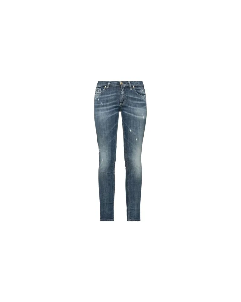 Frankie Morello HOSEN & RÖCKE - Jeanshosenauf YOOX.COM Blau