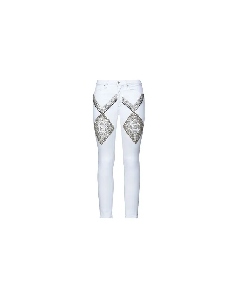 Dondup HOSEN & RÖCKE - Hosenauf YOOX.COM Weiß