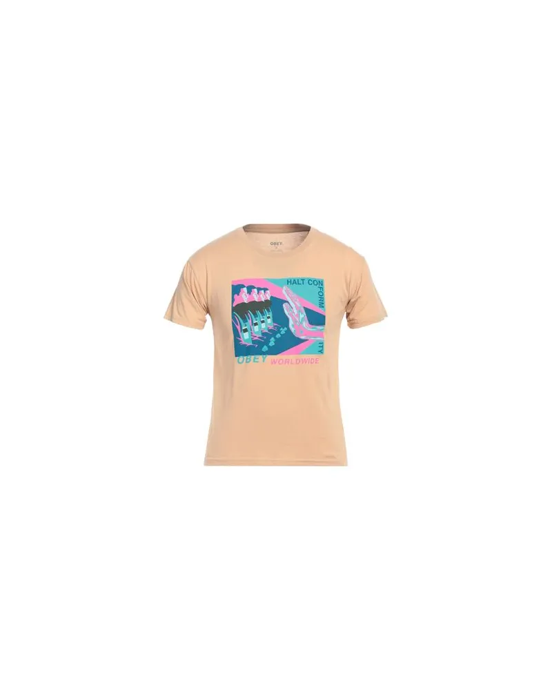 Obey TOPS - T-shirtsauf YOOX.COM Sand