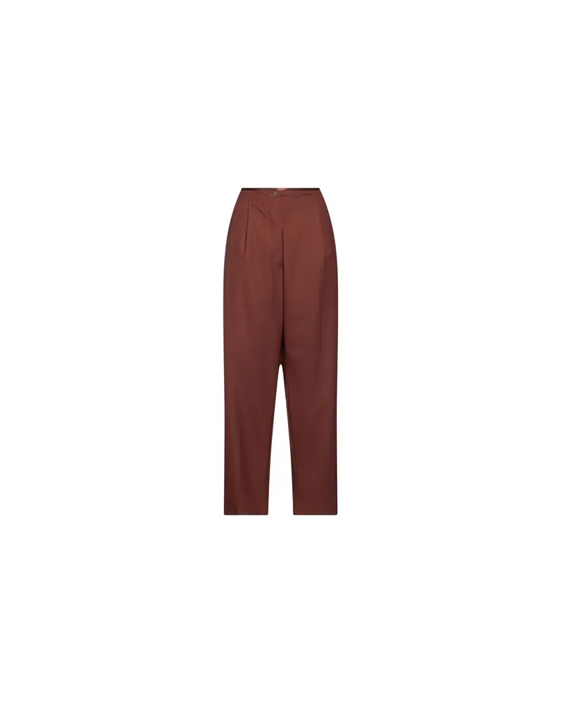 MALLONI HOSEN & RÖCKE - Hosenauf YOOX.COM Schokobraun