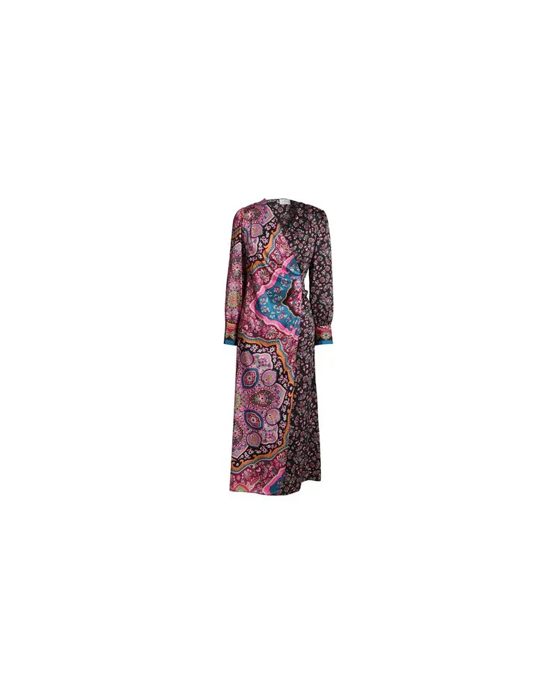 NENETTE KLEIDER - Midi-Kleiderauf YOOX.COM Fuchsia