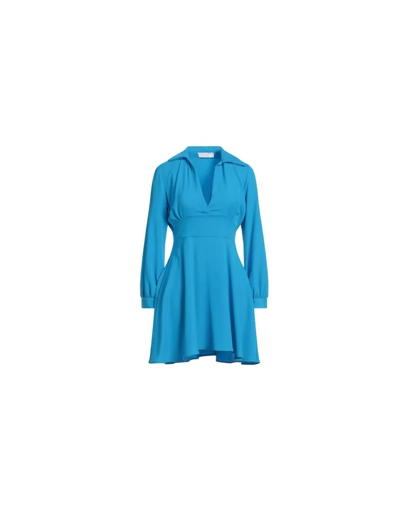 Kaos KLEIDER - Mini-Kleiderauf YOOX.COM Azurblau