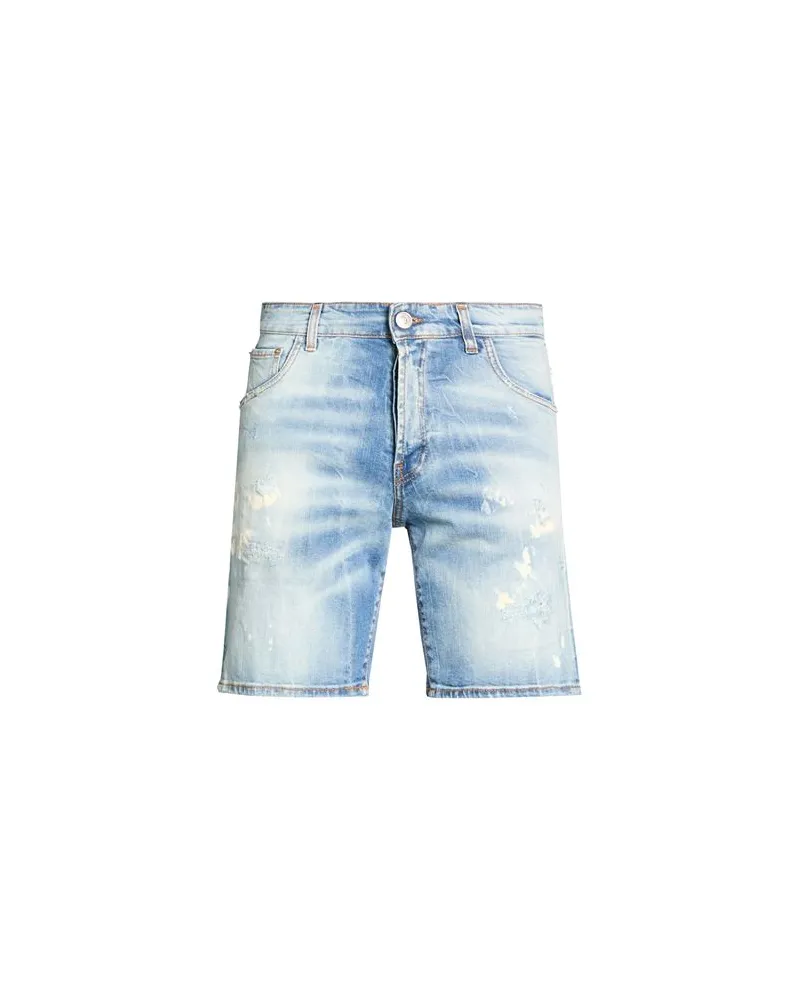 Yes London HOSEN & RÖCKE - Jeansshortsauf YOOX.COM Blau