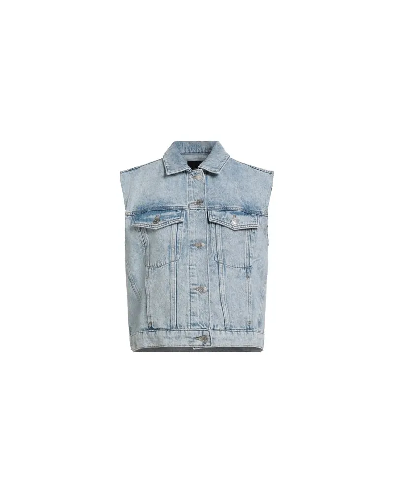 Maje JACKEN & MÄNTEL - Jeansjacken/Mäntelauf YOOX.COM Blau