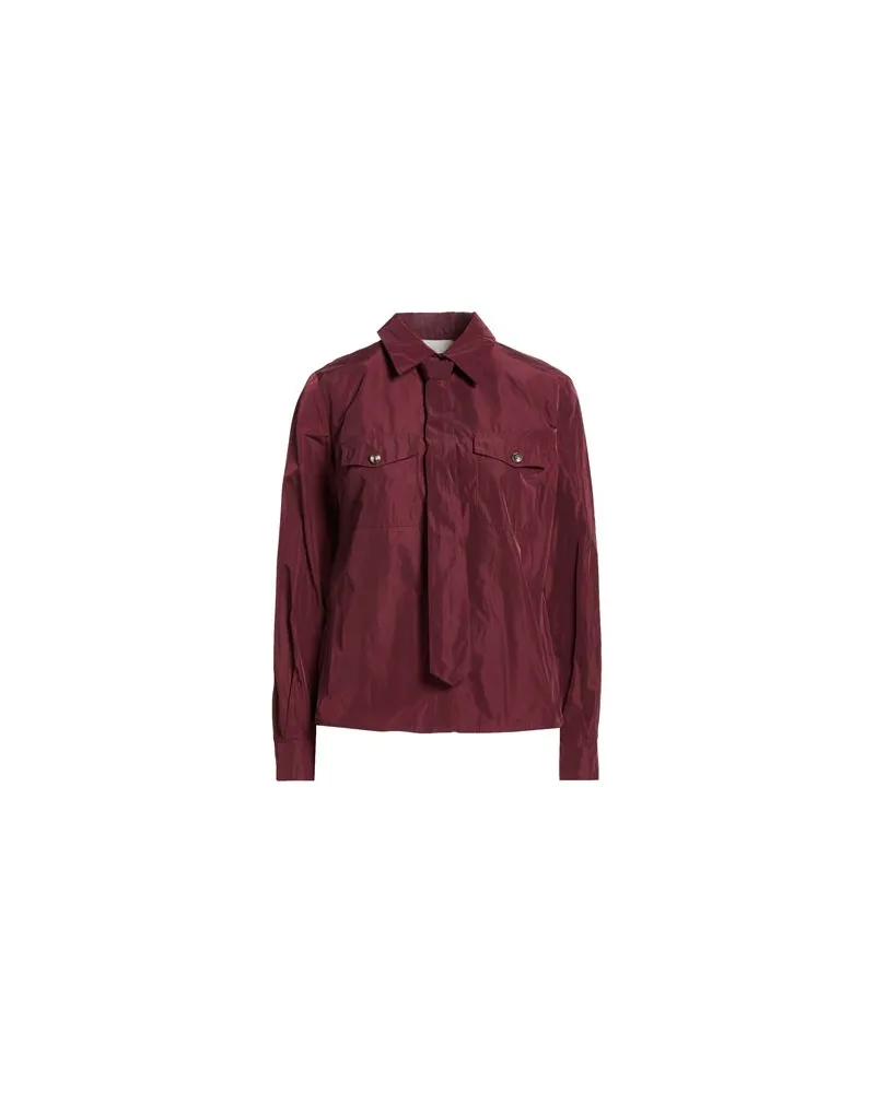 Elisabetta Franchi TOPS - Hemdenauf YOOX.COM Purpur