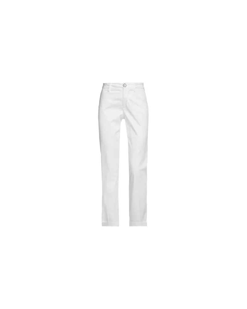 Re-HasH HOSEN & RÖCKE - Hosenauf YOOX.COM Weiß