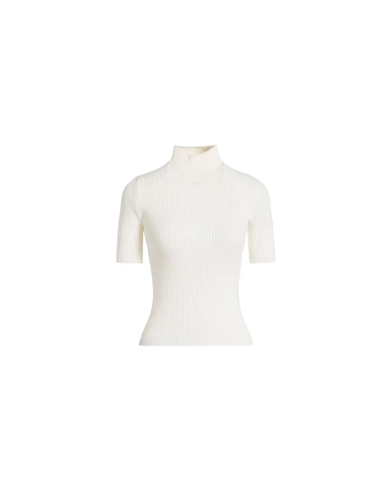 Courrèges STRICKWAREN - Rollkragenpulloverauf YOOX.COM Weiß