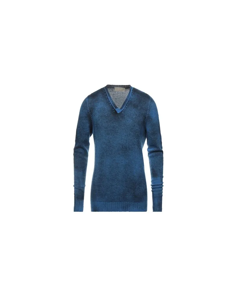 120% Lino STRICKWAREN - Pulloverauf YOOX.COM Blau