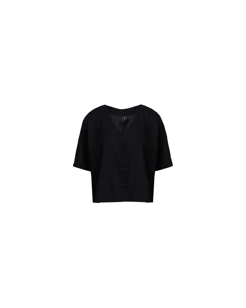 Vero Moda TOPS - Hemdenauf YOOX.COM Schwarz