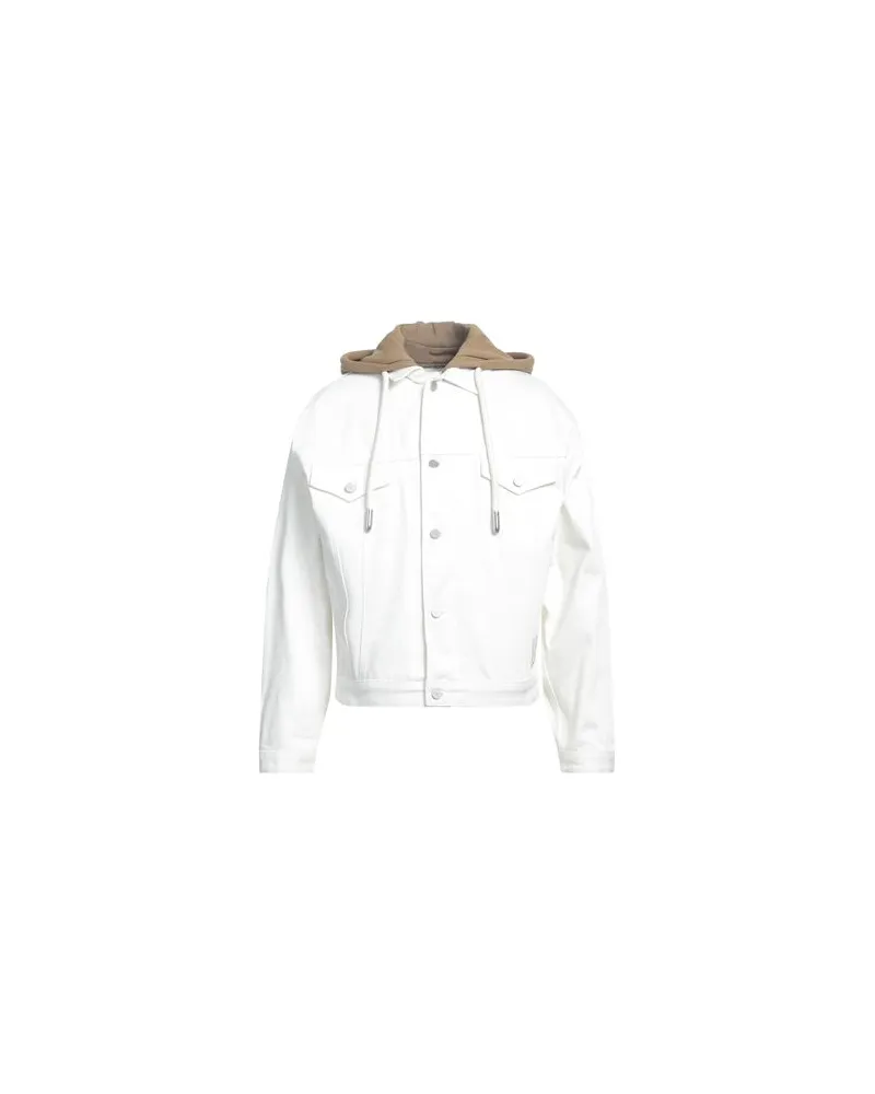 Emporio Armani JACKEN & MÄNTEL - Jeansjacken/Mäntelauf YOOX.COM Elfenbein