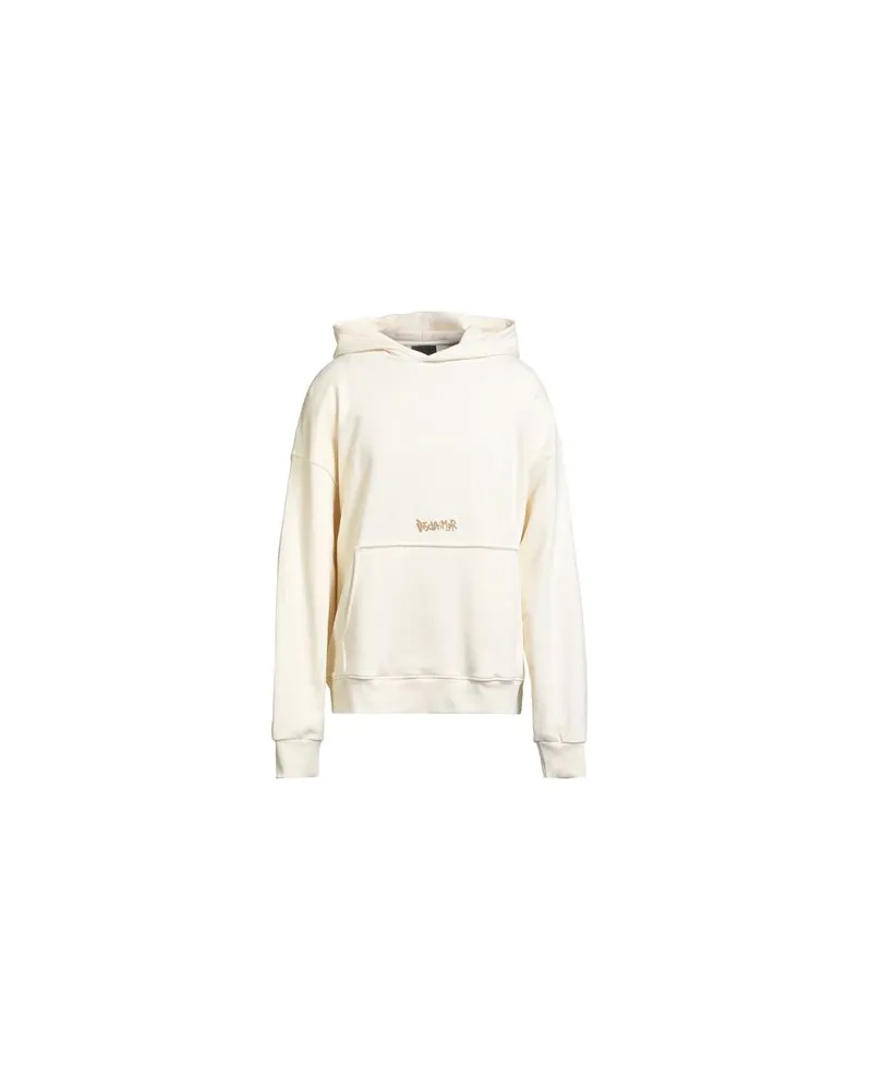 DISCLAIMER TOPS - Sweatshirtsauf YOOX.COM Cremeweiß