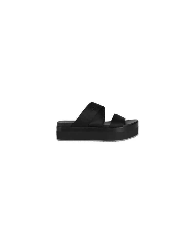 Calvin Klein SCHUHE - Sandalenauf YOOX.COM Schwarz