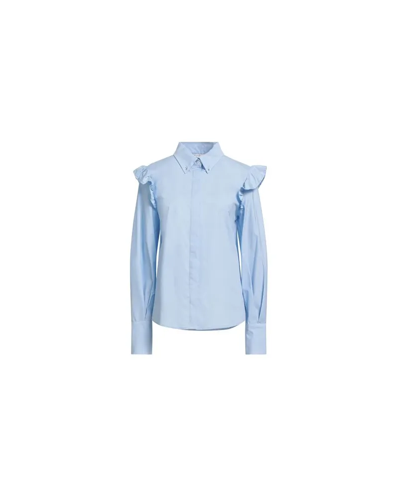 SHIRTAPORTER TOPS - Hemdenauf YOOX.COM Himmelblau