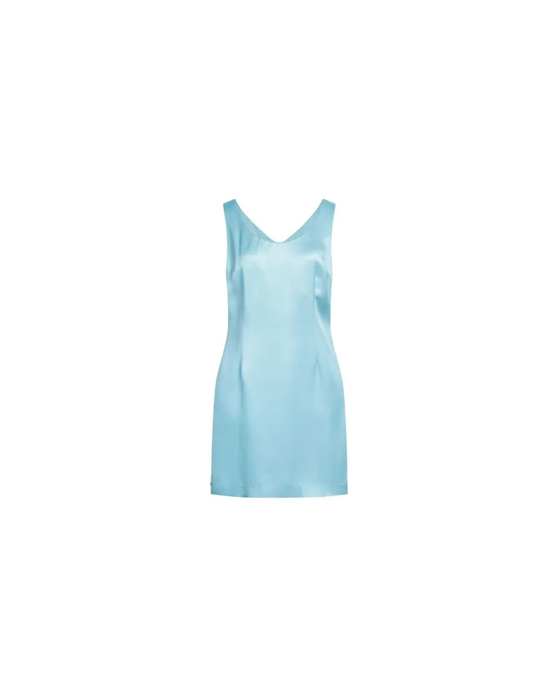 Manila Grace KLEIDER - Mini-Kleiderauf YOOX.COM Himmelblau