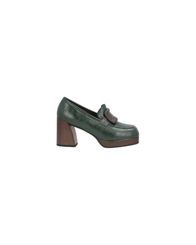 Noa Harmon SCHUHE - Mokassinsauf YOOX.COM Dunkelgrün