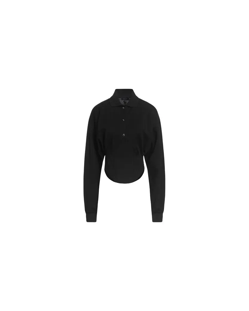 Thierry Mugler TOPS - Poloshirtsauf YOOX.COM Schwarz