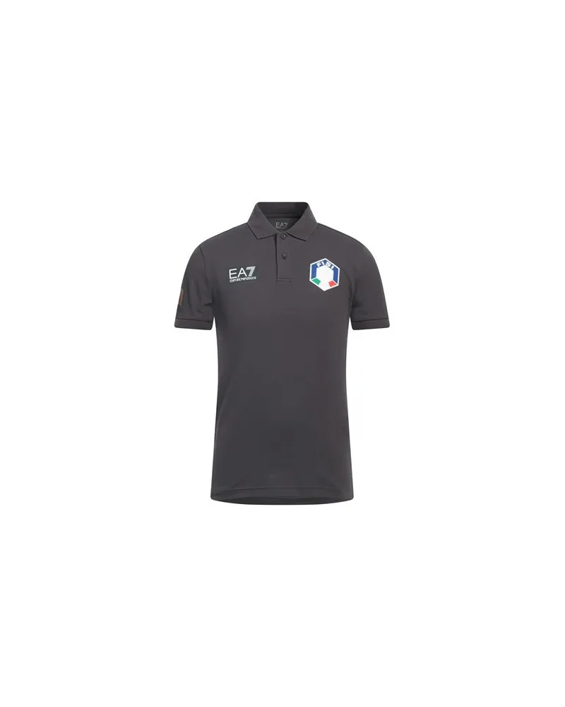 EA7 TOPS - Poloshirtsauf YOOX.COM Grau
