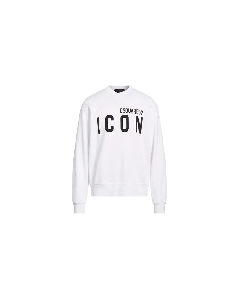 Dsquared2 ICON - TOPS - Sweatshirtsauf YOOX.COM Weiß
