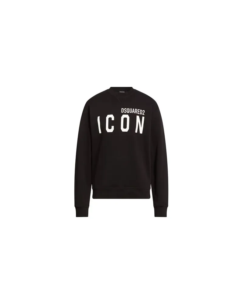 Dsquared2 ICON - TOPS - Sweatshirtsauf YOOX.COM Schwarz