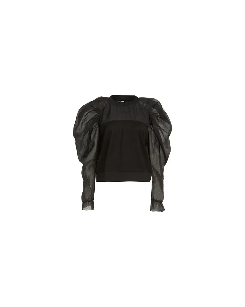 Karl Lagerfeld TOPS - Topsauf YOOX.COM Schwarz