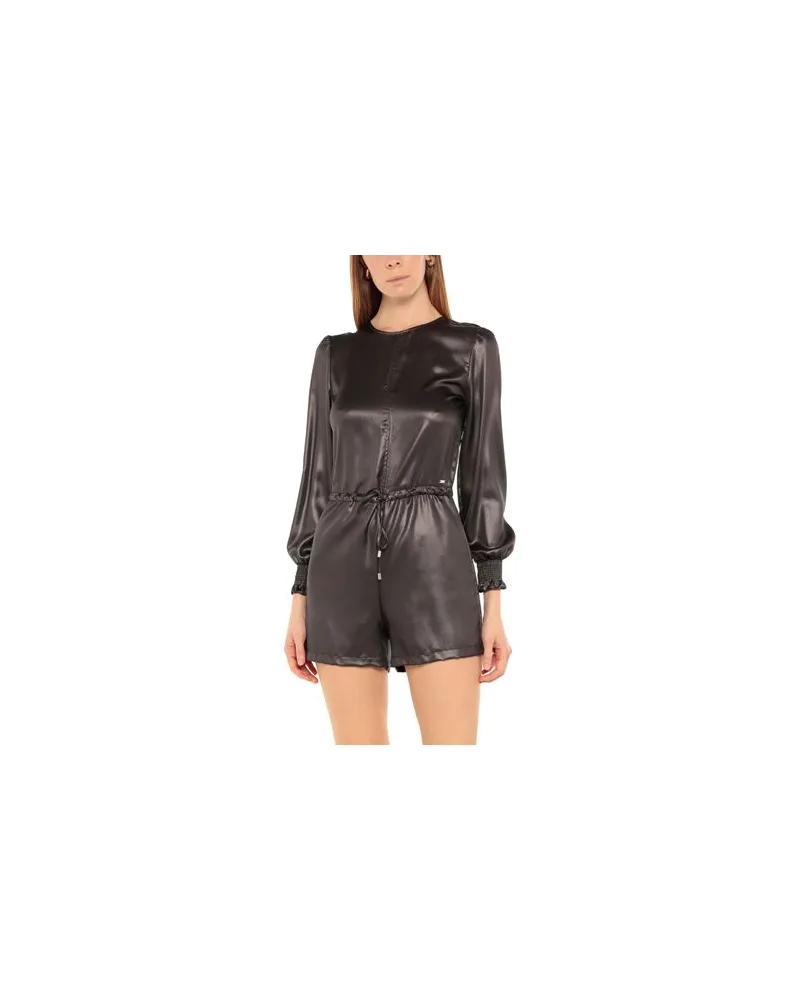 Armani Exchange OVERALLS - Playsuitsauf YOOX.COM Braungrau