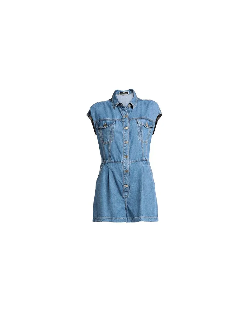 Elisabetta Franchi OVERALLS - Jumpsuitsauf YOOX.COM Blau