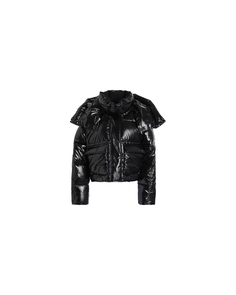 Calvin Klein JACKEN & MÄNTEL - Pufferjacken & Daunenjackenauf YOOX.COM Schwarz