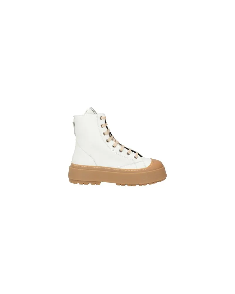 Andia Fora SCHUHE - Stiefelettenauf YOOX.COM Elfenbein