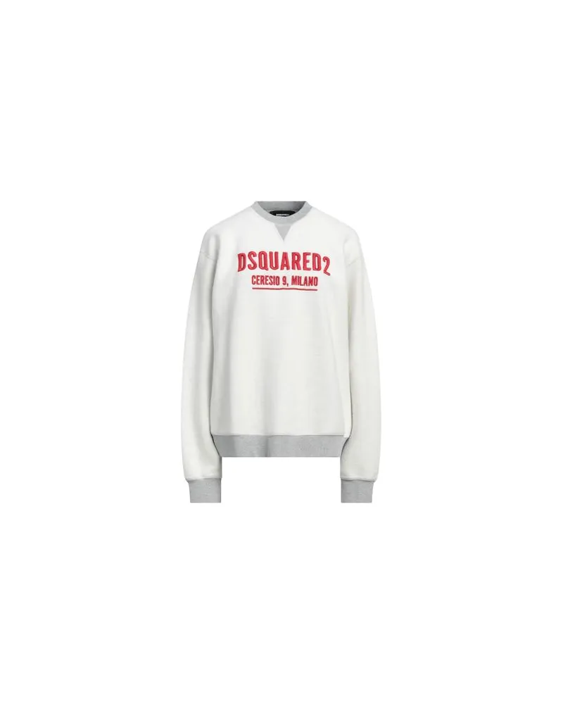 Dsquared2 TOPS - Sweatshirtsauf YOOX.COM Weiß