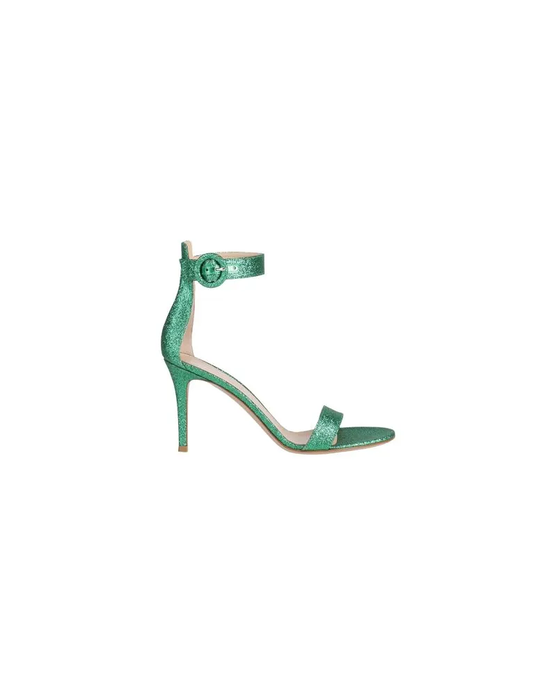 Gianvito Rossi SCHUHE - Sandalenauf YOOX.COM Smaragdgrün